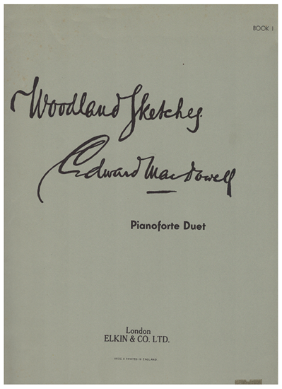 Picture of Woodland Sketches Book 1, Edward MacDowell, arr. Felix Fox for piano duet