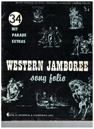 Picture of Western Jamboree Song Folio, 34 Hit Parade Extras, songbook