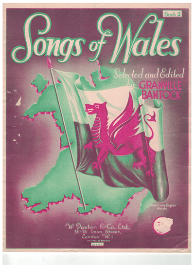 Picture of Songs of Wales Book 2, ed. Granville Bantock, songbook
