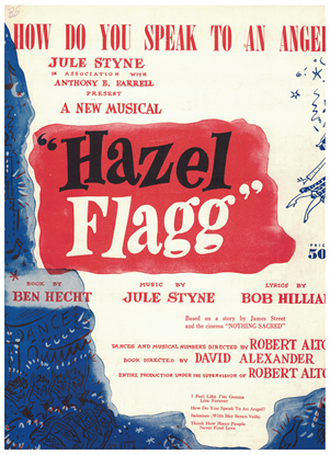 Picture of How Do You Speak to an Angel, from musical "Hazel Flagg", Bob Hilliard & Jule Styne