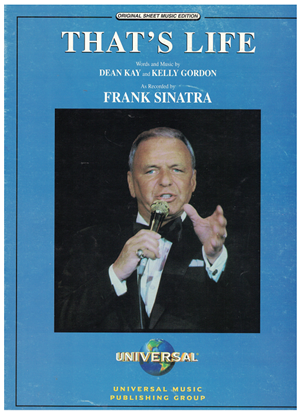 Picture of That's Life, Dean Kay & Kelly Gordon, recorded by Frank Sinatra