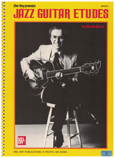 Picture of Jazz Guitar Etudes, Alan de Mause