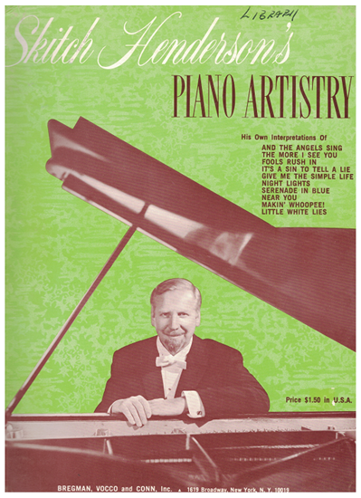 Picture of Skitch Henderson's Piano Artistry, piano solo songbook