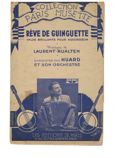 Picture of Reve de Guinguette, Laurent-Rualten, musette accordion