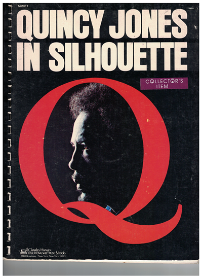 Picture of Quincy Jones in Silhouette Book 1, fake songbook