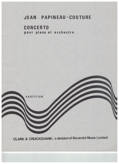 Picture of Concerto for Piano & Orchestra, Jean Papineau-Couture