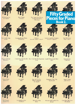 Picture of Fifty Graded Pieces for Piano Book 2, simplified piano 