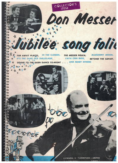 Picture of Don Messer's Jubilee Song Folio