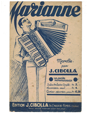 Picture of Marianne, J. Cibolla, accordion solo