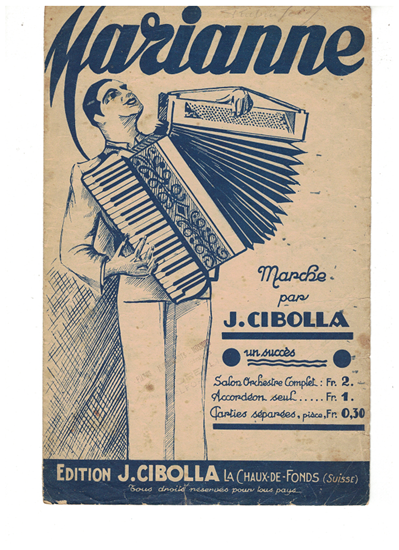 Picture of Marianne, J. Cibolla, accordion solo