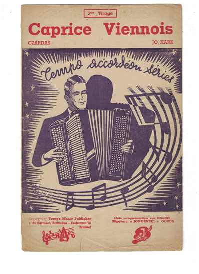 Picture of Caprice Viennois (Czardas), Jo hark, accordion solo