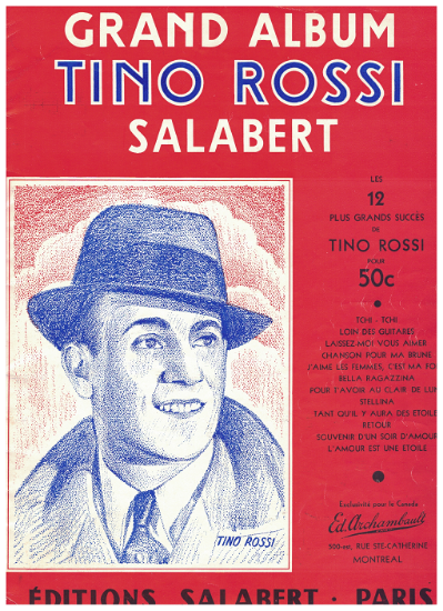 Picture of Tino Rossi, 12 Chansons