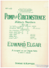 Picture of Pomp & Circumstance March No. 1 in D, Edward Elgar, arr. Edwin H. Lemare, organ solo