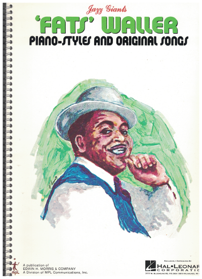Picture of Fats Waller, Jazz Giants Piano Styles & Original Songs