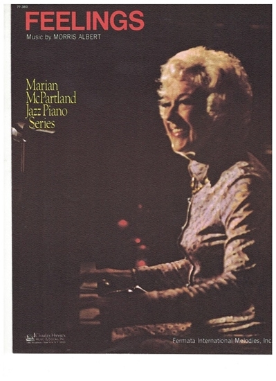 Picture of Feelings, Morris Albert, arr. Marian McPartland, advanced piano solo