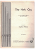 Picture of The Holy City, Stephen Adams, arr. for piano duet by Ellen Jane Lorenz