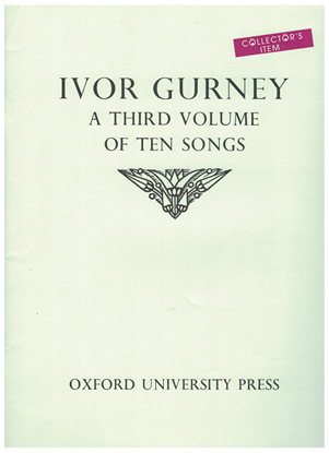 Picture of Ivor Gurney, A Third Volume of Ten Songs