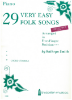 Picture of 29 Very Easy Folk Songs, arr. Kathryn Smith