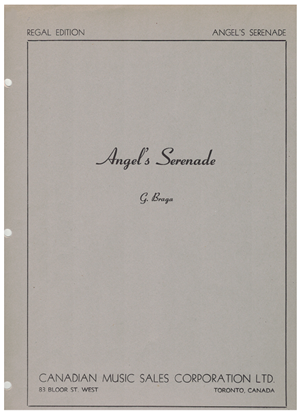 Picture of Angel's Serenade, Gaetano Braga, piano solo