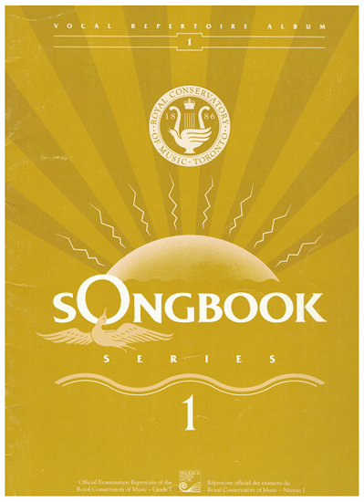 Picture of Songbook 1, 1991 Edition, Royal Conservatory of Music, University of Toronto