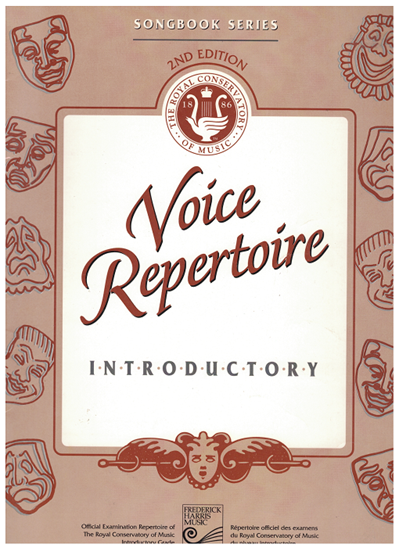 Picture of Voice Repertoire Introductory, 1998 2nd Edition, Royal Conservatory of Music, University of Toronto
