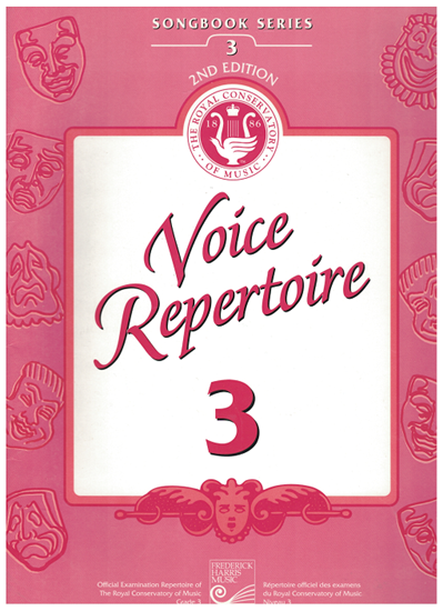 Picture of Voice Repertoire 3, 1998 2nd Edition, Royal Conservatory of Music, University of Toronto