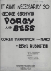 Picture of It Ain't Necessarily So, George Gershwin, concert transcription by Beryl Rubinstein