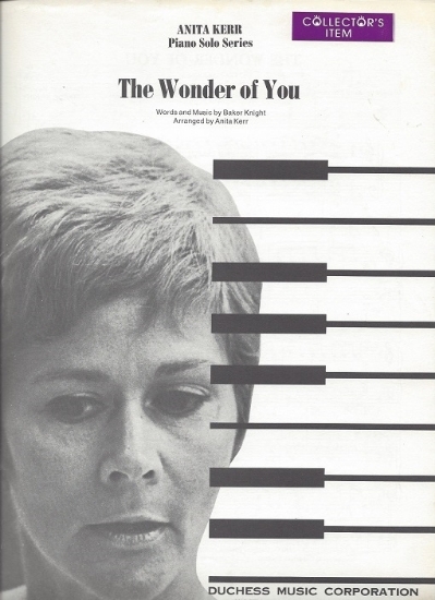 Picture of The Wonder of You, Baker Knight, arr. Anita Kerr