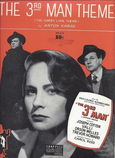 Picture of The Third Man Theme (The Harry Lime Theme), movie title song, Anton Karas, piano solo 
