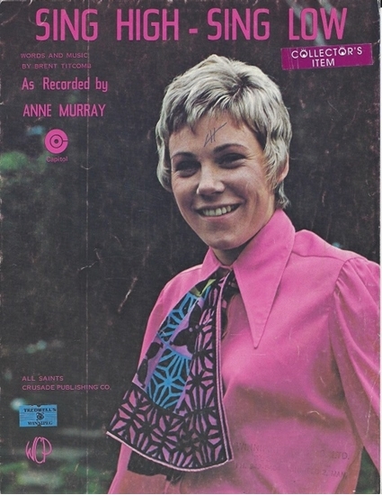 Picture of Sing High Sing Low, Brent Titcomb, recorded by Anne Murray