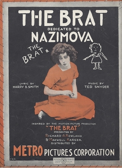 Picture of The Brat (dedicated to Nazimova), inspired by the movie "The Brat", Harry B. Smith & Ted Snyder