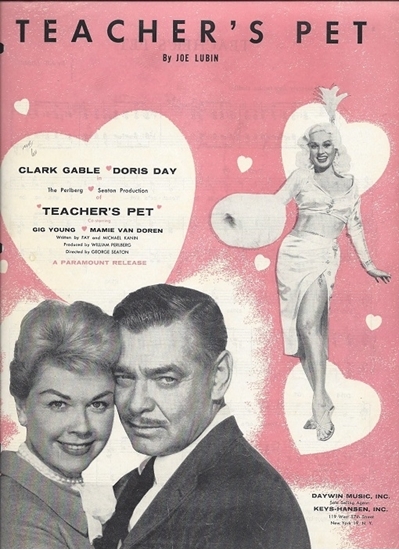 Picture of Teacher's Pet, movie title song, Joe Lubin, recorded by Doris Day