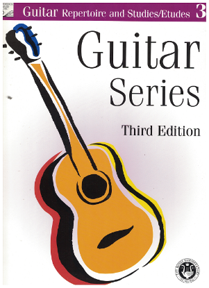 Picture of Guitar Grade 3 Exam Book, Repertoire & Studies, 2004 3rd Edition, Royal Conservatory of Music, University of Toronto