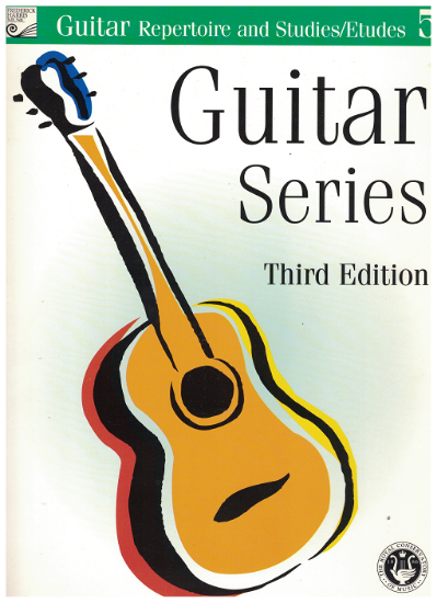 Picture of Guitar Grade 5 Exam Book, Repertoire & Studies, 2004 3rd Edition, Royal Conservatory of Music, University of Toronto