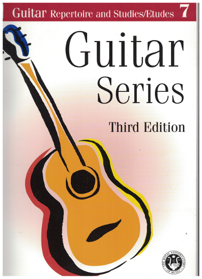 Picture of Guitar Grade 7 Exam Book, Repertoire & Studies, 2004 3rd Edition, Royal Conservatory of Music, University of Toronto
