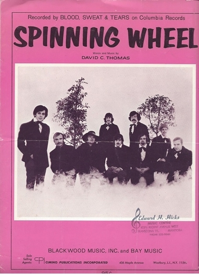 Picture of Spinning Wheel, David Clayton Thomas, recorded by Blood Sweat and Tears