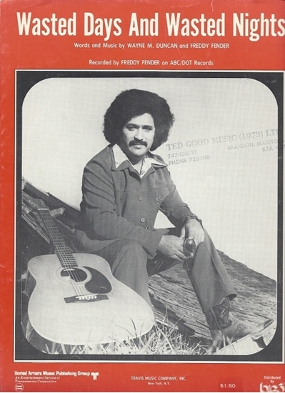 Picture of Wasted Days and Wasted Nights, Wayne M. Duncan and Freddy Fender