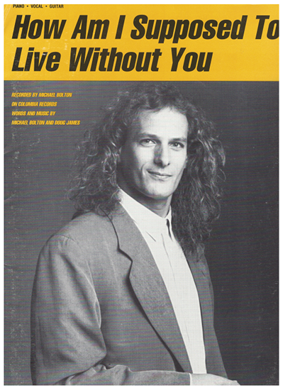 Picture of How Am I Supposed to Live Without You, Michael Bolton & Doug James