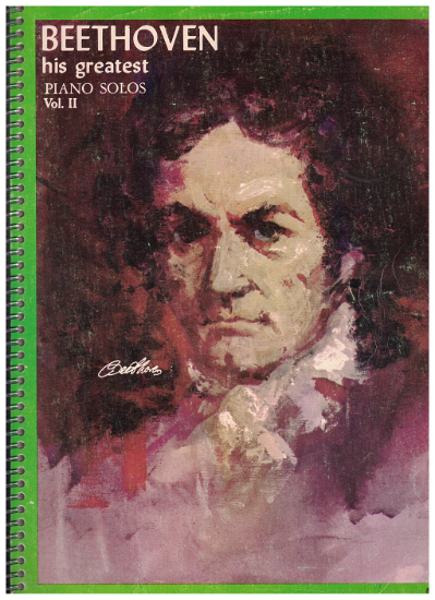 Picture of Beethoven His Greatest Piano Solos Vol. II
