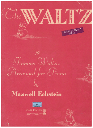 Picture of The Waltz, arr. Maxwell Eckstein, easy piano solo 