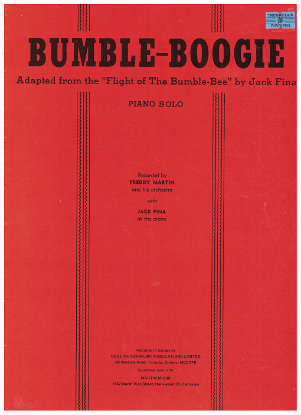 Picture of Bumble-Boogie, Jack Fina, recorded by Freddy Martin & His Orchestra