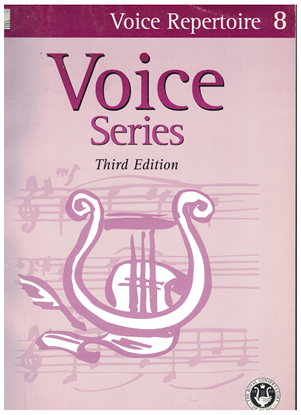 Picture of Voice Repertoire 8, 2005 3rd Edition, Royal Conservatory of Music, University of Toronto