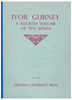 Picture of Ivor Gurney, A Fourth Volume of Ten Songs