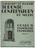 Picture of Royal Conservatory of Music, Grade  4 Piano Exam Book, 1935 Edition, University of Toronto