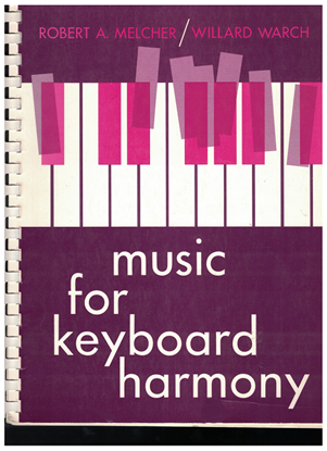 Picture of Music for Keyboard Harmony, Robert A. Melcher & Willard Warch