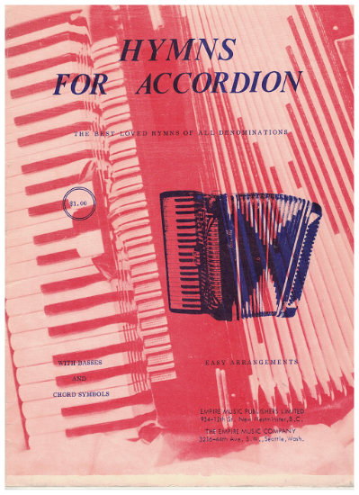 Picture of Hymns for Easy Accordion, ed. Karl Olson