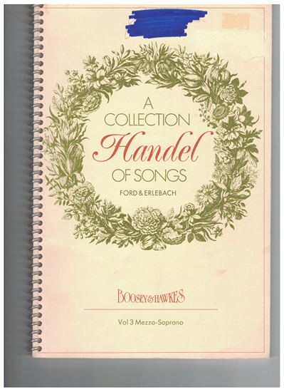 Picture of Handel...A Collection of Songs Vol. 3, Mezzo-Soprano, ed. Walter Ford & Rupert Erlebach