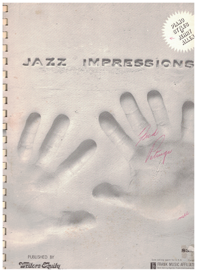 Picture of Jazz Impressions, Jerry Allen, piano solo
