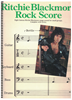 Picture of Ritchie Blackmore Rock Score, songbook