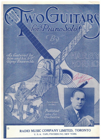 Picture of Two Guitars (Russian/Gypsy folk song), arr. Harry Horlick & Louis Katzman 